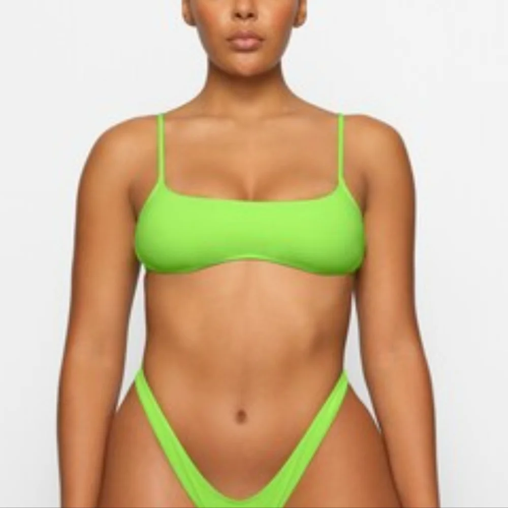 SKIMS Neon Green Swim Set